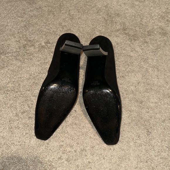 Irregular Robert clergerie heels size 7 black and silver - Picture 3 of 5